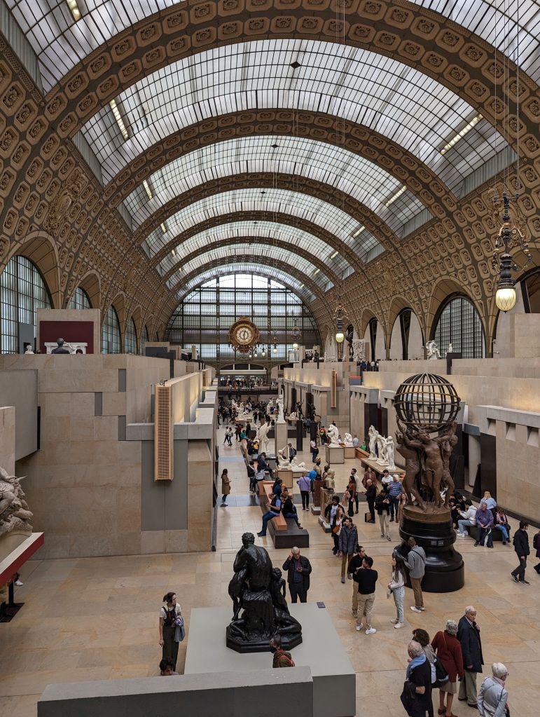 interior of the d'orsay museum 